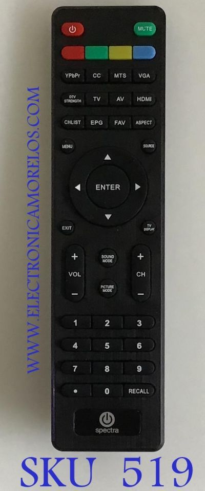 CONTROL REMOTO ORIGINAL NUEVO  SPECTRA